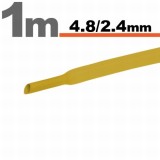 Tub Termocontractibil Galben &bull; 4,8 / 2,4 mm Best CarHome