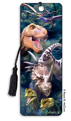 Royce 3D Bookmark - Dinosaurs