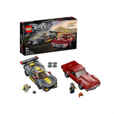 LEGO Speed Champions Chevrolet Corvette C8.R si 1968 Chevrolet Corvette 76903 foto