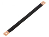 Trese bandă de &icirc;mpăm&acirc;ntare izolată 10mm&sup2; &Oslash;1: 7mm &Oslash;2: 7mm
