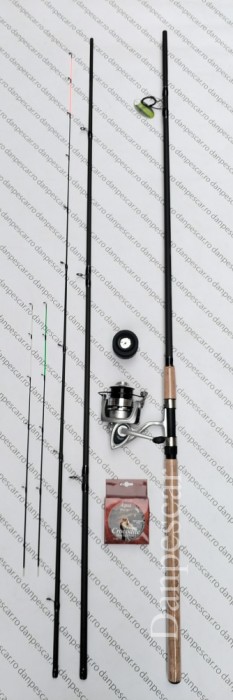 SET FEEDER Lanseta TFD4 4,20m 150gr + Mulineta FL VENETO XF6000 Long Cast + FIR
