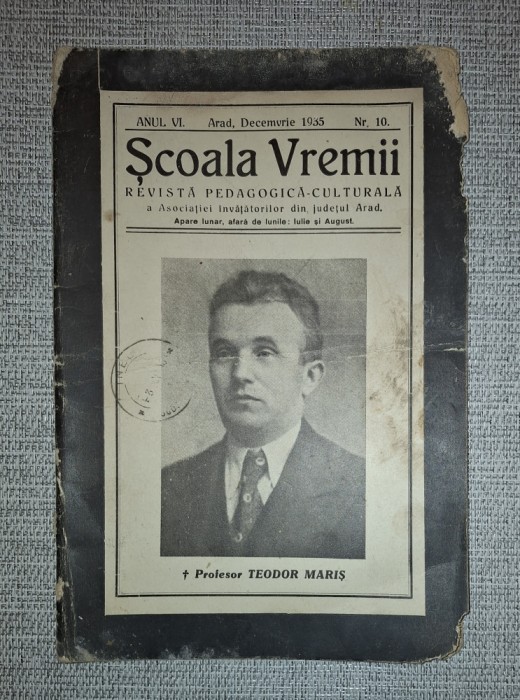 Revista Scoala Vremii nr. 10 decembrie 1935