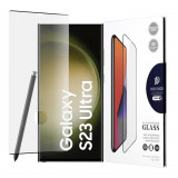 Cumpara ieftin Folie pentru Samsung Galaxy S23 Ultra, Dux Ducis Tempered Glass, Black