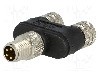 Conector M8, 4 pini, clasa etanseitate IP68, MOLEX - 120089-5003 foto