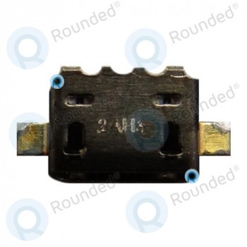 HTC Windows Phone 8X Conector de &amp;icirc;ncărcare, conector MicroUSB Piesă de schimb argintie 3AH3 foto