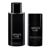 Set Giorgio Armani: Code, Eau De Toilette, For Men, 125 ml + Code, Anti-Perspirant, Deodorant Stick, For Men, 75 g
