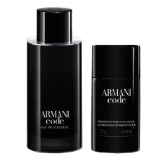 Set Giorgio Armani: Code, Eau De Toilette, For Men, 125 ml + Code, Anti-Perspirant, Deodorant Stick, For Men, 75 g