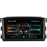 Cumpara ieftin Navigatie 2K Smart For Two (2007-2010), Android OS, S-Quadcore 4GB RAM + 64GB ROM, 9.5 Inch - AD-BGS90042K+AD-BGRKIT417