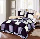 Cumpara ieftin Lenjerie Pat Cocolino Snoza Co036, Microfibra Plusata, 3 Piese, , Alb, Lila