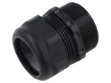 Garnitură de etanșare cu filet alungit M63 1,5 IP68 neagră
