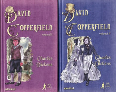 Charles Dickens - David Copperfield vol. 1-2 Adevarul 2011 noua 591 575 pag foto