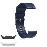 Curea din silicon compatibila cu Samsung Galaxy Watch9 40mm, Prussian Blue