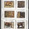 Umm al Qiwain 1973 Tigers, 6 mini imperf. sheet, used E.105