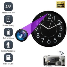 Camera Spion ,WIFI TSS-MCPN03 ,Ascunsa in Ceas de Perete, 5MP Full HD