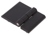 Balama neagră 63mm x 50mm aliaj aluminiu-zinc