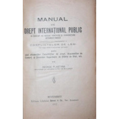MANUAL DE DREPT INTERNATIONAL PUBLIC