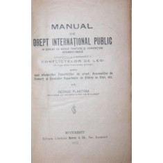 MANUAL DE DREPT INTERNATIONAL PUBLIC