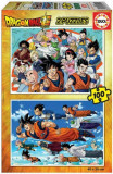 Puzzle 2 in 1 100 100 piese Dragon Ball, Educa