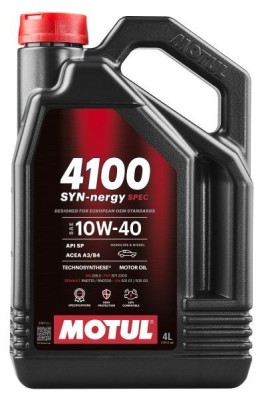 Ulei motor Motul 4100 SYN-nergy SPEC 10W40 4L 4100 SYN-NER S 10W40 4L foto