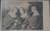 Carte Postala, tablou de la Galeriile din Dresden, perioada interbelica