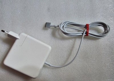 Incarcator aftermarket Apple 85W 4.25A 20V Model AE85 Magsafe 2 - poze reale foto