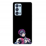 Husa compatibila cu Oppo Reno6 Pro 5G Silicon Gel Tpu Model Demon Slayer Akaza