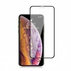 Folie de protectie MOCOLO Tempered Glass pentru iPhone X / XS / 11 Pro cu acoperire completa Neagra foto