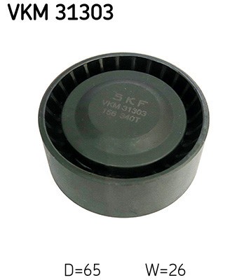 SKF VKM 31303 Rola ghidare/conducere, curea transmisie