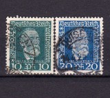 Cumpara ieftin ✅ (S44) Germania Reich 1924 &quot; Heinrich von Stephan&quot; serie Michel 368/369 , stampilata