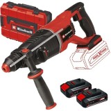 Einhell TP-HD 18/26 D Li BL PXC + Twinpack CB - Rotopercutor SDS-Plus 2.6 J valiza speciala + Set 2 acumulatori Li-Ion 18 V 2.5 Ah