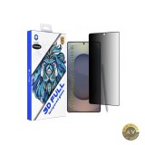 Folie de protectie Ecran Privacy Lito pentru Samsung Galaxy S25 Ultra S938 Sticla Securizata Full Glue 3D
