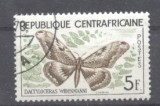 Central African Republic 1960 Butterflies, used AE.261, Stampilat