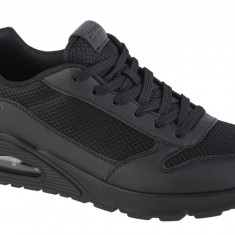 Pantofi pentru adidași Skechers Uno - Fastime 237016-BBK negru