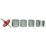 Set panze carbura, circulare, 5 dimensiuni, Venus Dsh, 091209