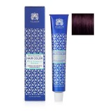 Vopsea crema 3.2 Saten Inchis Violet cu plex si arginina Valquer 60g