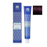 Vopsea crema 3.2 Saten Inchis Violet cu plex si arginina Valquer 60g