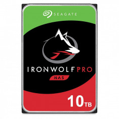 Hdd intern seagate 3.5 10tb ironwolf pro sata 6gb/s 7200rpm foto