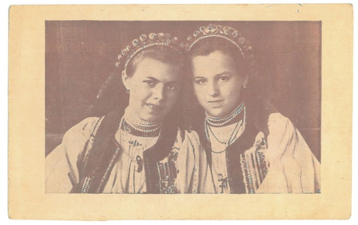 5620 - PALOS, Mures, Ethnic womem, Port Popular, Romania - old PRIVATE postcard - unused