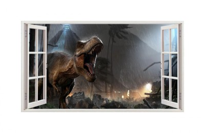 Sticker decorativ cu Dinozauri, 85 cm, 4257ST foto