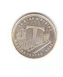 Moneda Ungaria 5 forint/forinti 2021 75 de ani forint - litera T, stare foarte buna