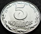 Cumpara ieftin Moneda 5 COPEICI - UCRAINA, anul 1992 * cod 1612 = UNC, Europa