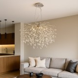 Candelabru Elegant Cu Cristale, 8 Surse De Lumina, &Oslash;600 X 950Mm