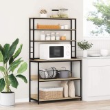 vidaXL Raft de bucătărie Stejar Sonoma 100 x 40 x 168 cm Lemn compozit 883893