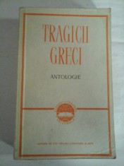 TRAGICII GRECI Antologie ( Eschyl, Sofocle,Euripide)