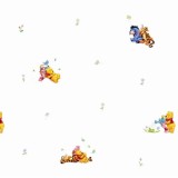 Rola tapet 10 X 0,52 m Winnie the Pooh TA00699 Children SafetyCare, DECOFUN