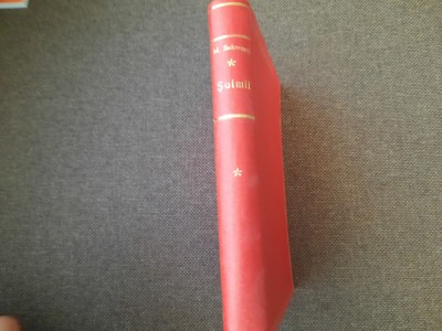 MIHAIL SADOVEANU - SOIMII ( ROMAN ) - EDITIA FUNDATIA REGALA 1943 LEGATA LUX foto