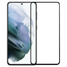 Folie sticla si ceramica Samsung S22 Plus, Fulll Glue, Neagra