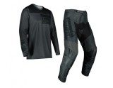 Echipament Tricou+Pantaloni Enduro MX Leatt Black