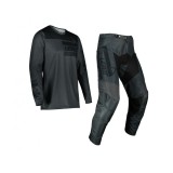 Echipament Tricou+Pantaloni Enduro MX Leatt Black
