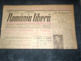 ZIAR ROMANIA LIBERA 7 SEPTEMBRIE 1946 DIKTATUL DE LA VIENA DEFINITIV ANULAT